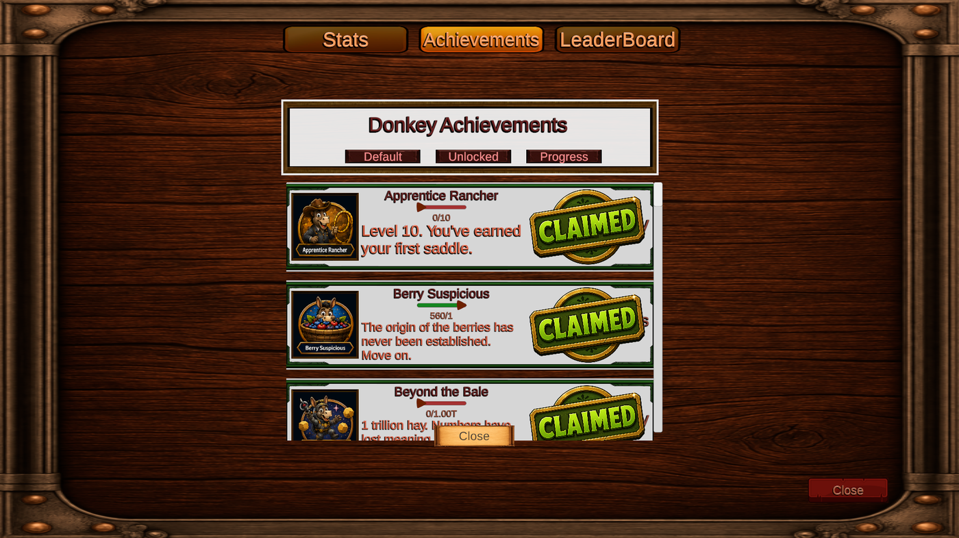 Achievements